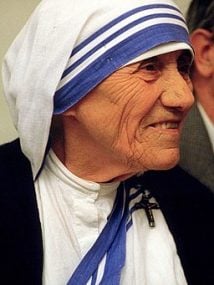 st. Mother Teresa daily prayer Radiating Christ Fragrance of CHrist