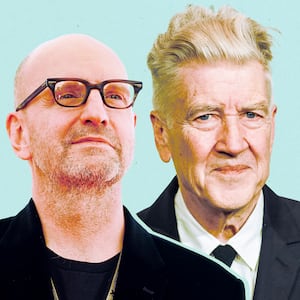 Directors Steven Soderbergh and David Lynch.