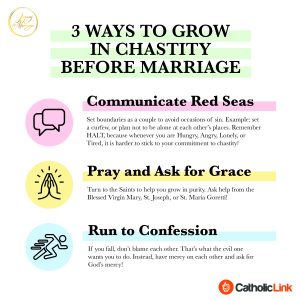 3 ways to be chaste before marriage