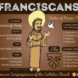 Franciscans 9 Orders Within The Catholic Church | Catholic-Link.org