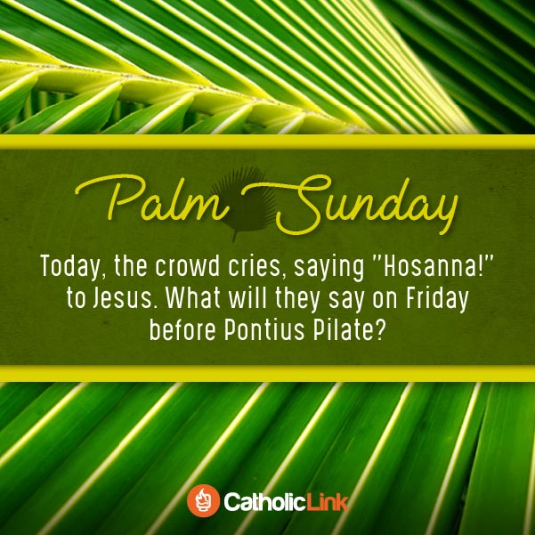 Palm Sunday Holy Week