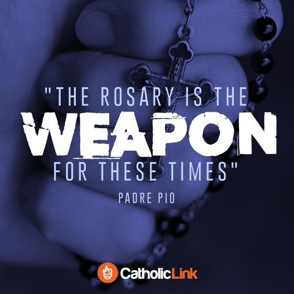 The Rosary Is The Weapon For These Times, Padre Pio