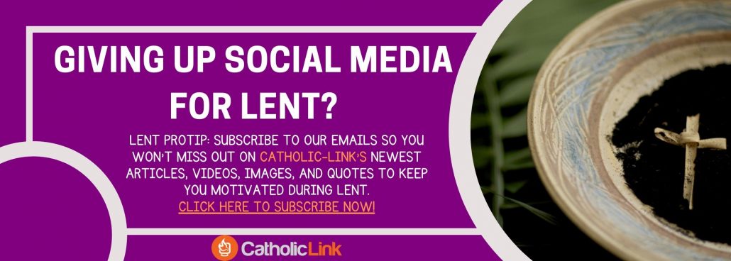 social media lent catholic-link subscribe