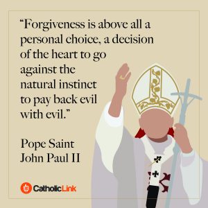 St. John Paul II Quote Forgiveness