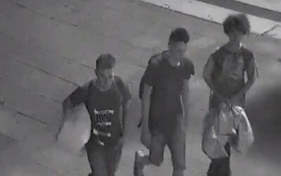 Teens Caught on Surveillance Video After Dark