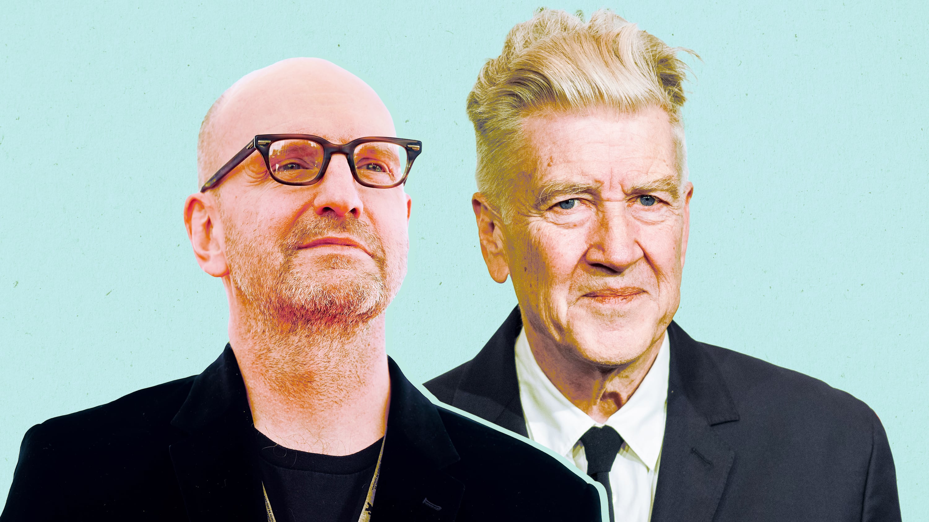 Directors Steven Soderbergh and David Lynch.