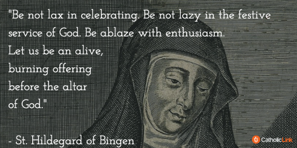 St. Hildegard of Bingen Doctor of the Church