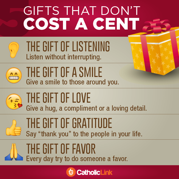 5 Christmas Gifts That Don’t Cost A Cent