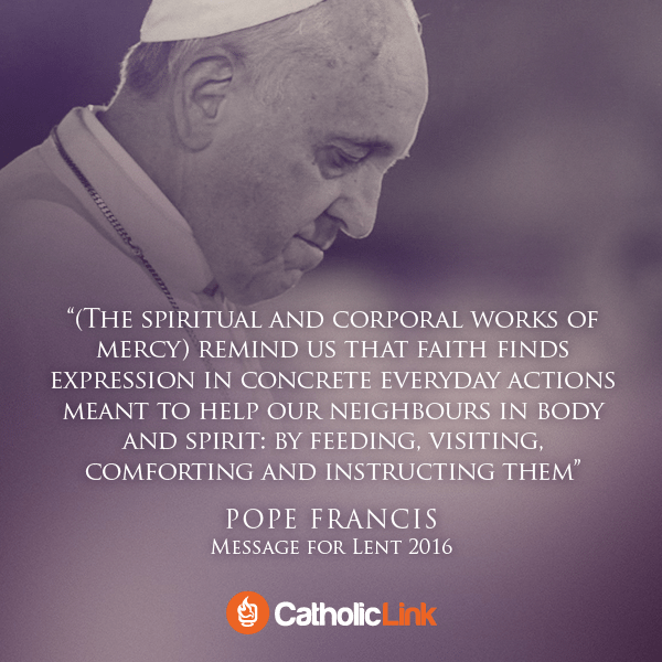 Pope Francis’ Message for Lent